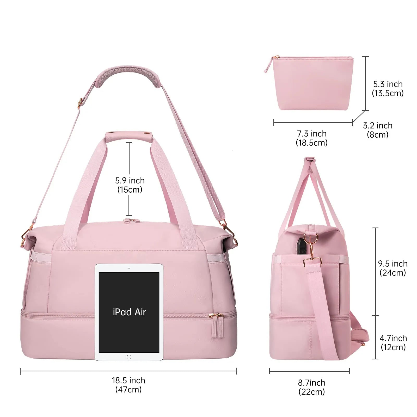 Sac de voyage femme moyen