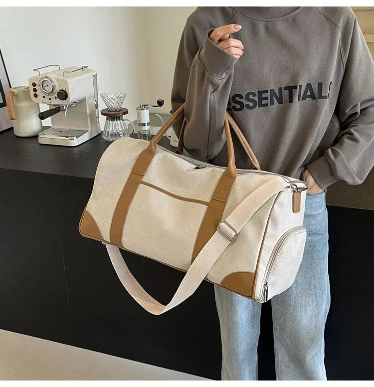 Sac de voyage femme tissu