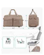 Sac de voyage femme tendance a roulette
