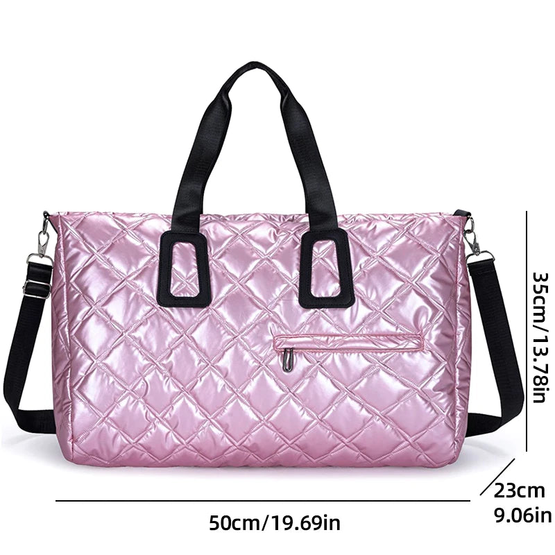 Sac de voyage matelassé femme