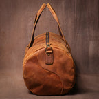Sac de voyage homme cuir marron
