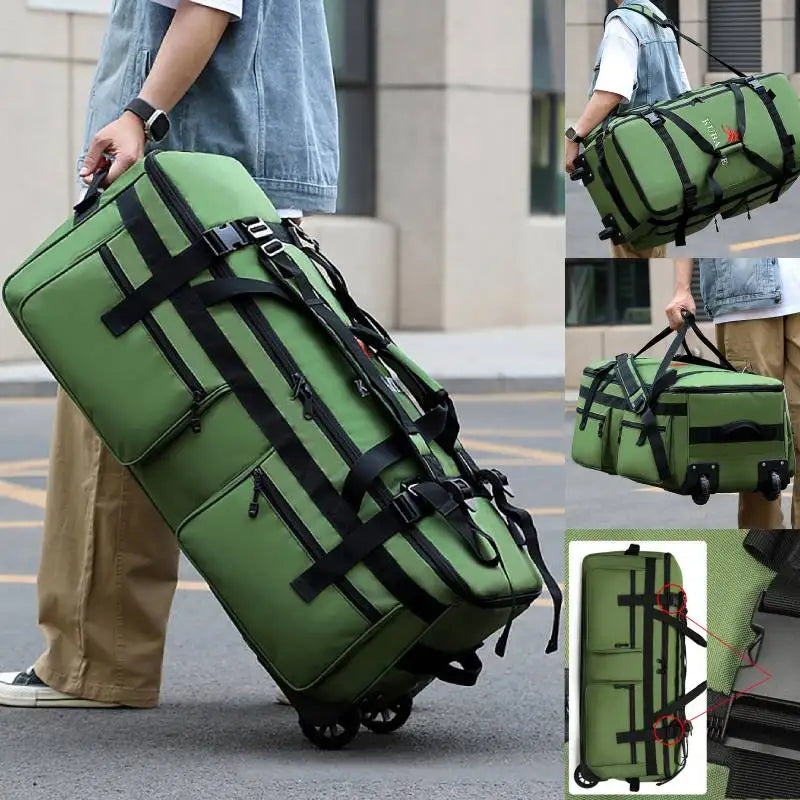 Sac de voyage homme vert