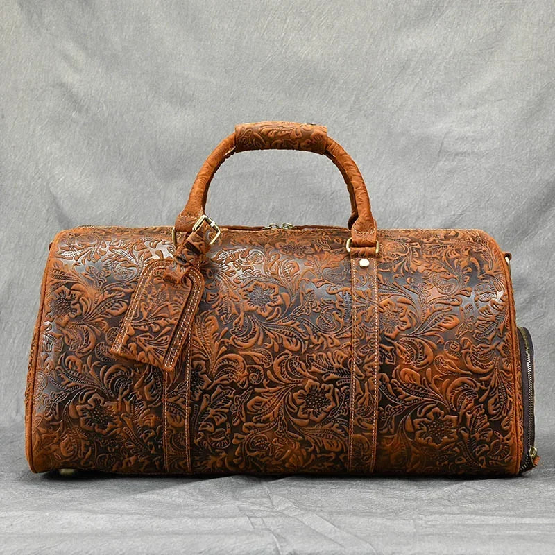 Sac de voyage homme cuir vintage