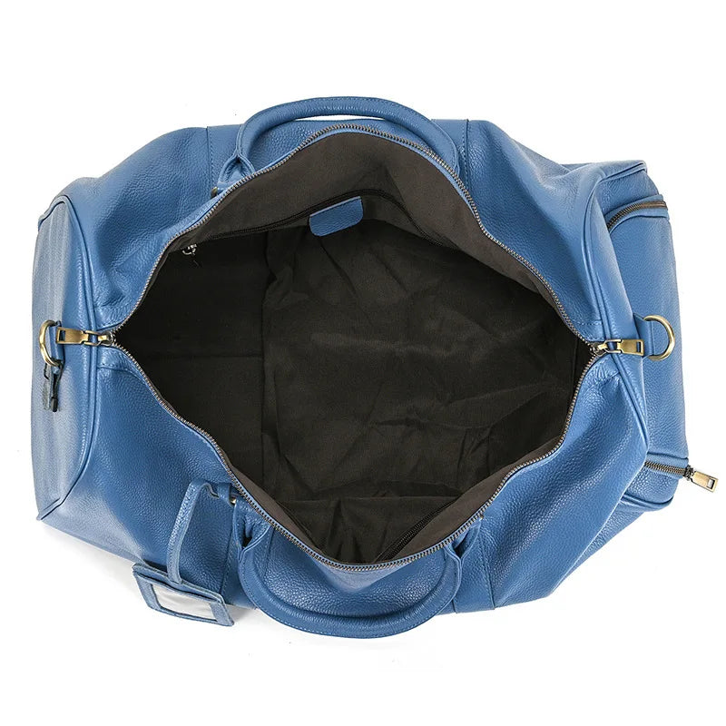 Sac de voyage femme bleu