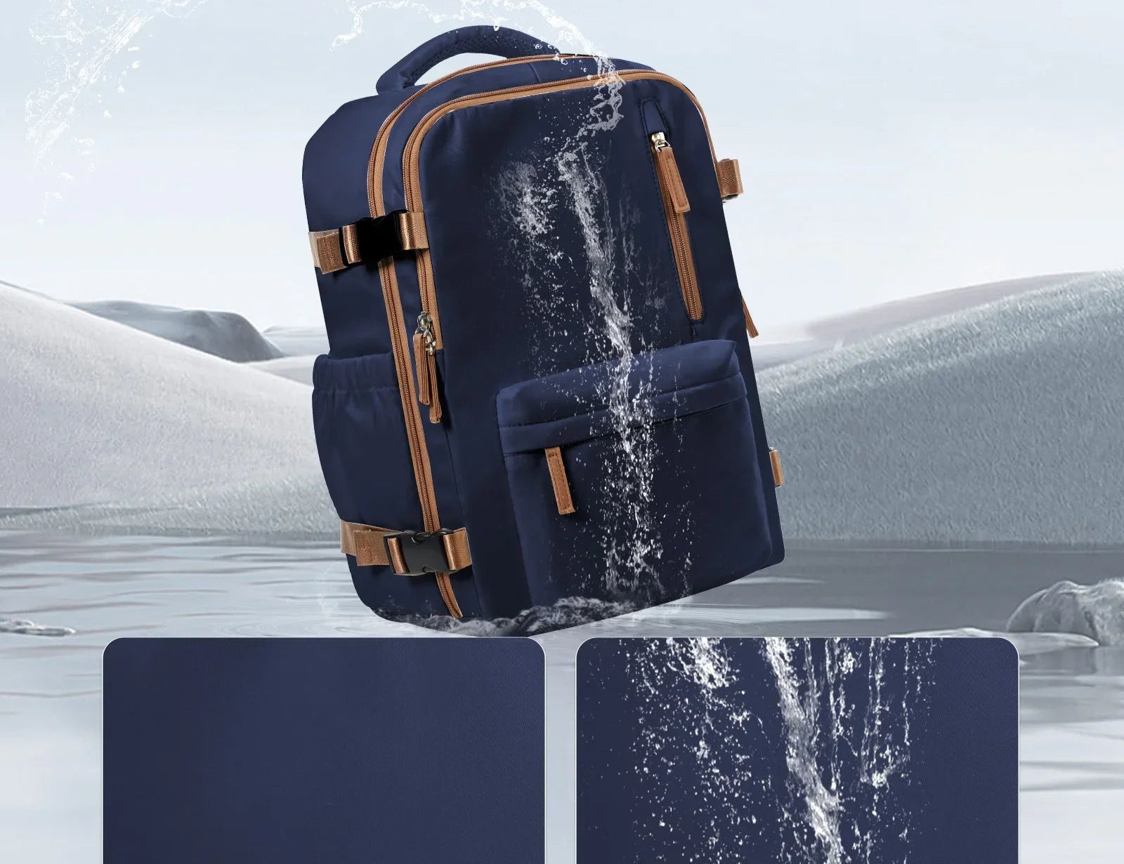 Sac de voyage homme bleu