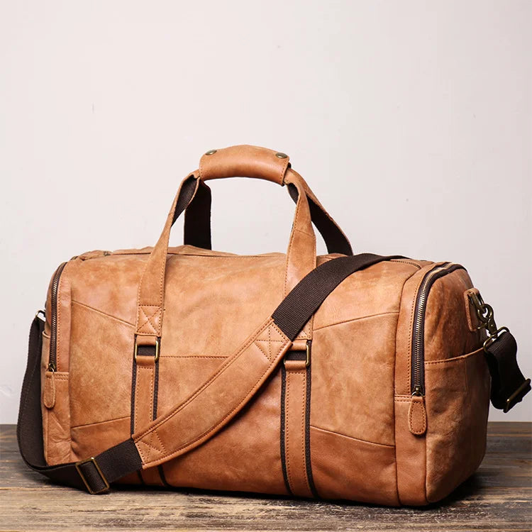 Sac de voyage homme cuir bandouliere | Le-sac-du-voyageur.fr