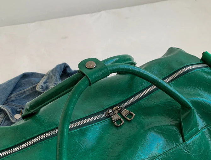 Sac de voyage femme vert