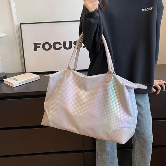 Sac de voyage femme blanc