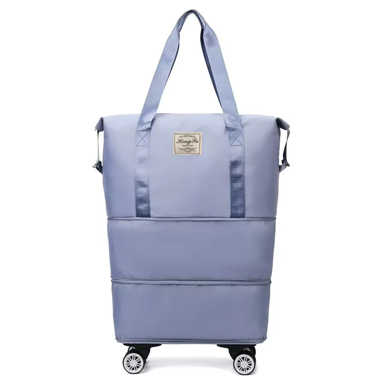 Sac de voyage femme sur roulette