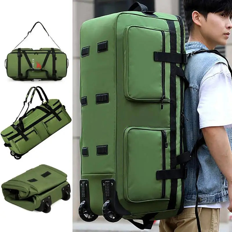 Sac de voyage homme vert | Le-sac-du-voyageur.fr