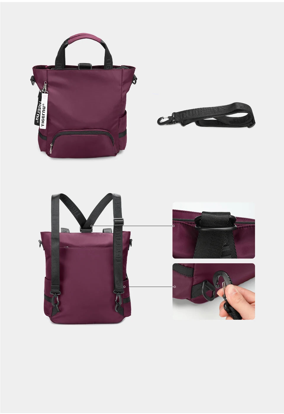 Sac de voyage main femme