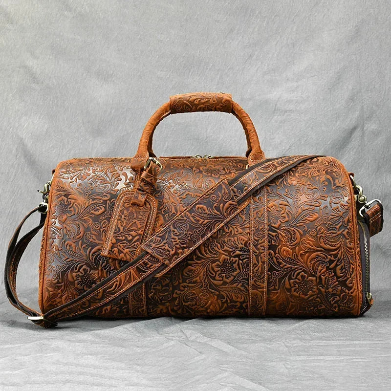 Sac de voyage homme cuir vintage