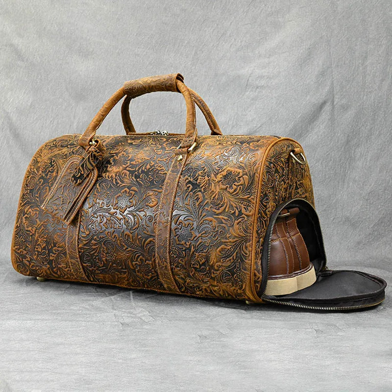 Sac de voyage vintage cuir