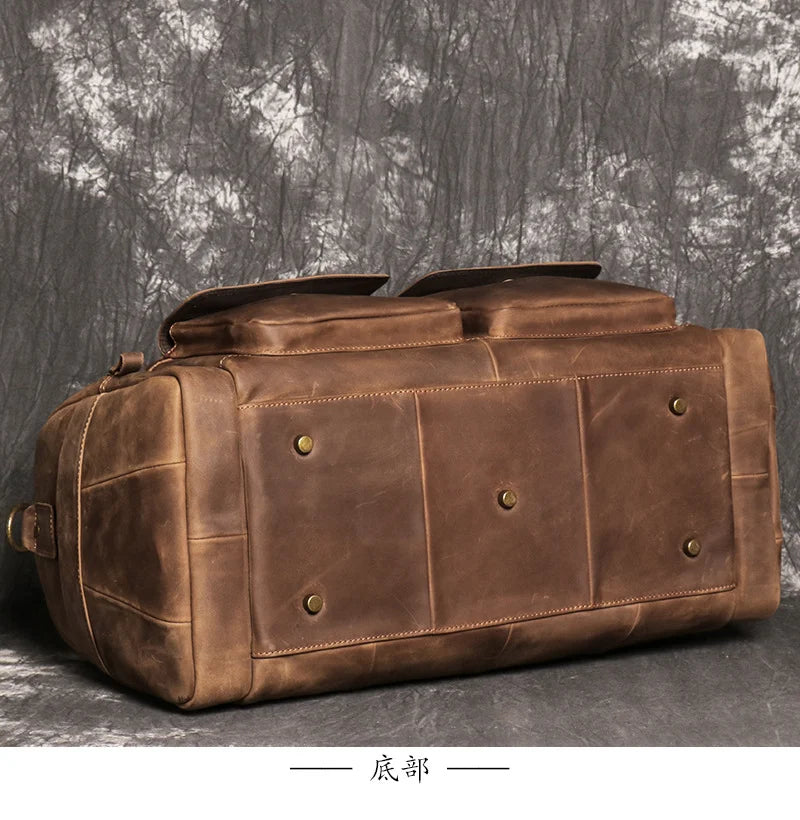 Sac voyage weekend homme cuir