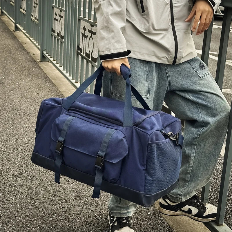 Sac de voyage homme bleu marine