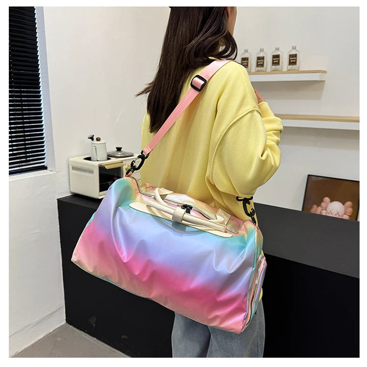 Sac de voyage femme coloré