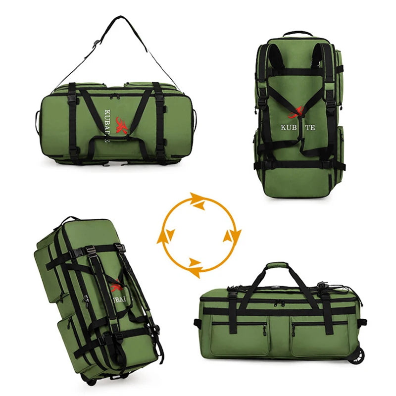 Sac de voyage homme vert