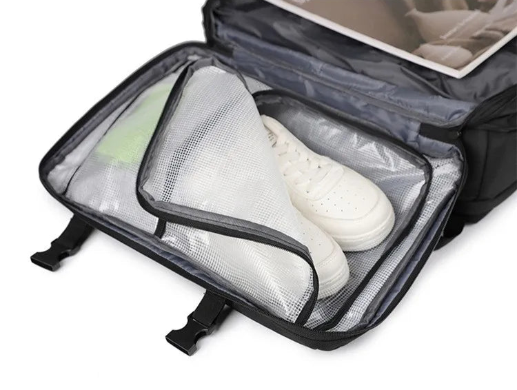 Sac de voyage homme sous vide