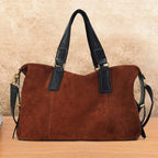 Sac de voyage femme daim | Le-sac-du-voyageur.fr