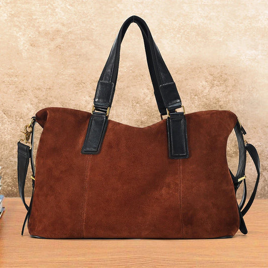 Sac de voyage femme daim