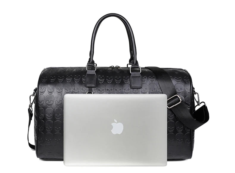 Sac de voyage tete de mort