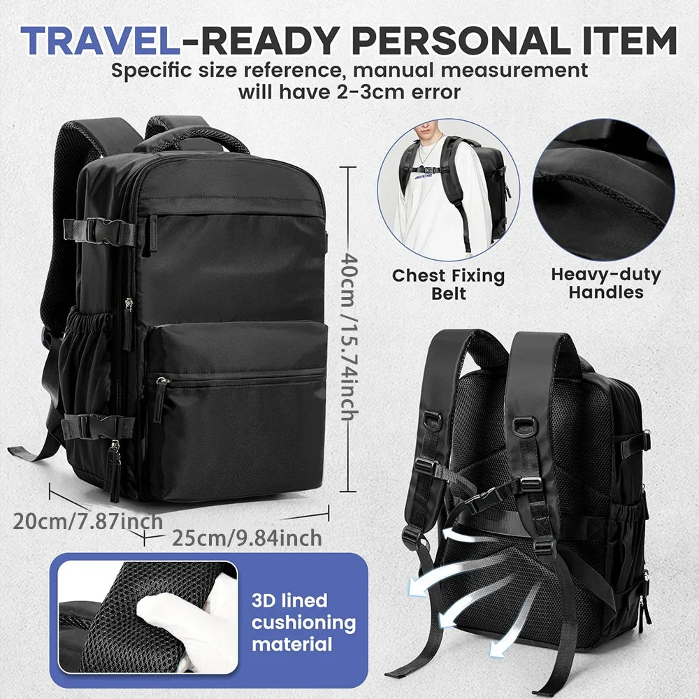 Sac a dos de voyage sous vide