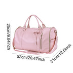 Sac de voyage femme rose