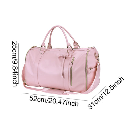 Sac de voyage femme rose