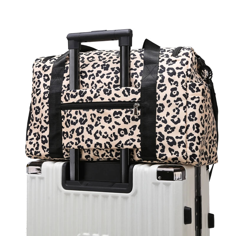 Sac de voyage léopard