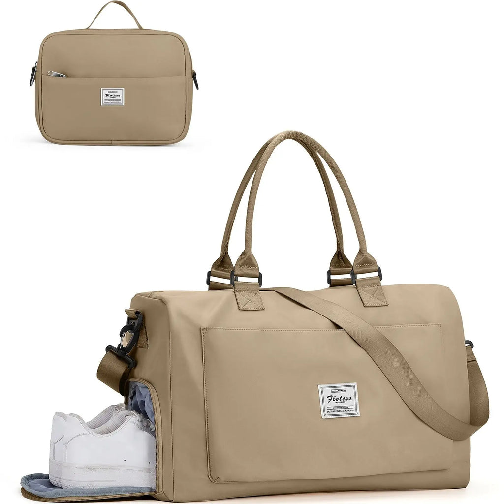 Sac de voyage homme beige | Le-sac-du-voyageur.fr
