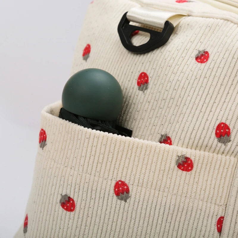 Sac de voyage côtelé