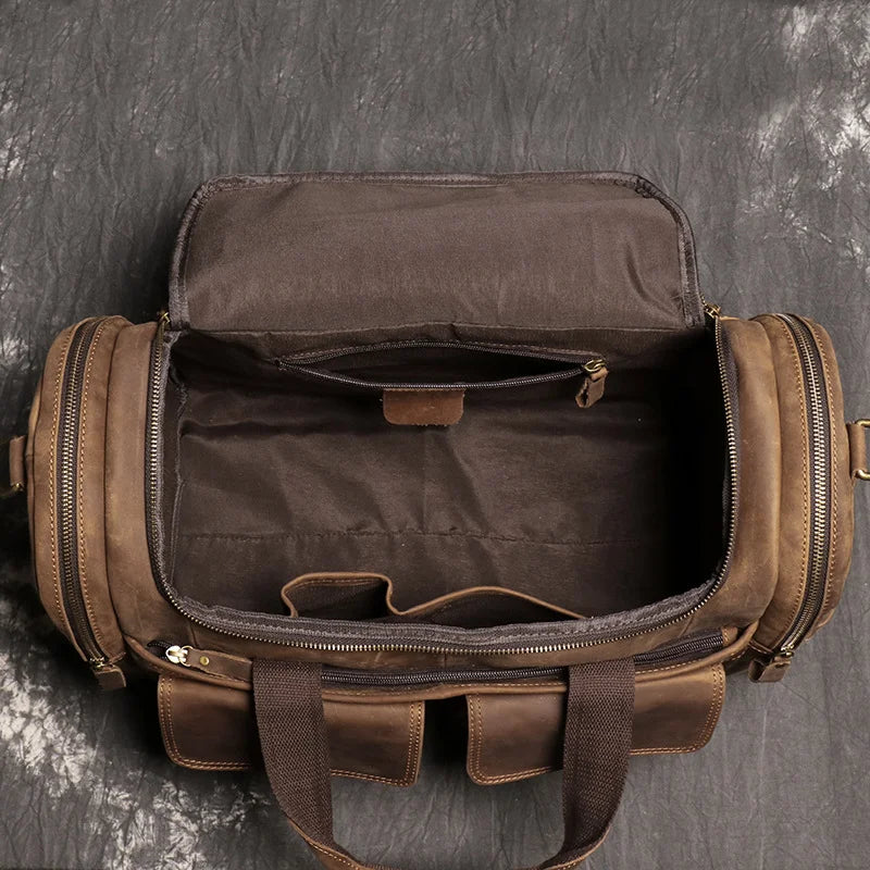 Sac voyage weekend homme cuir