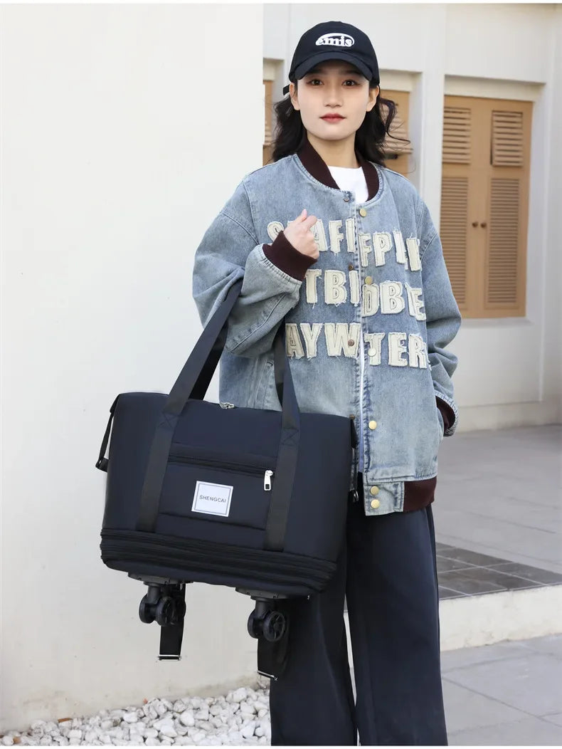 Sac de voyage femme dépliant