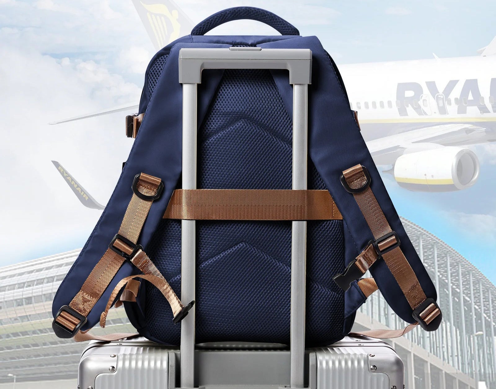 Sac cabine avion 40x30x20