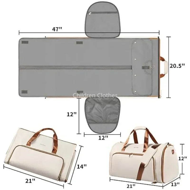 Sac de voyage pliable et compact