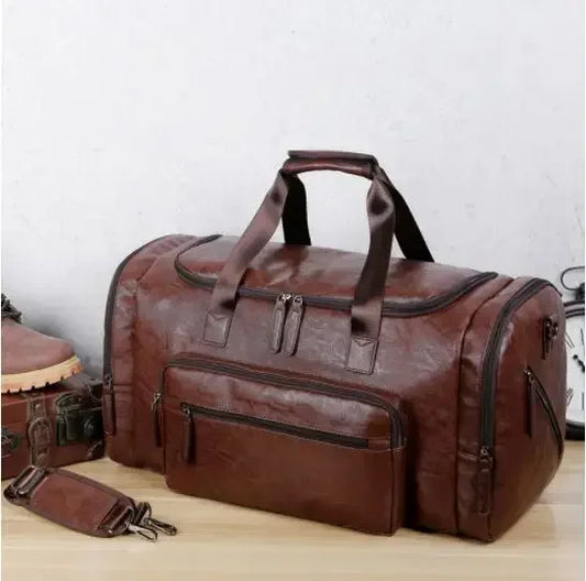 Grand sac de voyage cuir homme