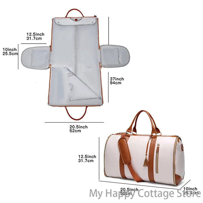 Sac de voyage femme qui se déplie