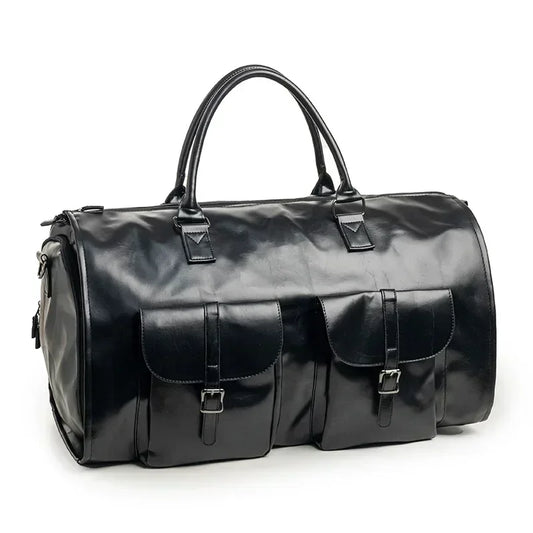 Sac voyage cuir rond