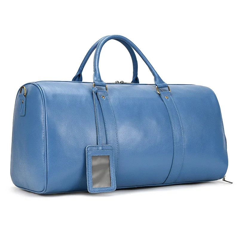 Sac de voyage femme bleu