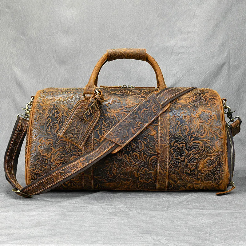Sac de voyage vintage cuir