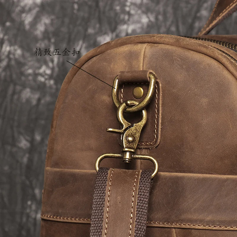 Sac voyage weekend homme cuir