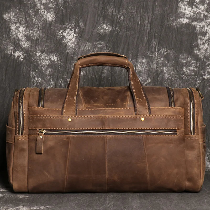Sac voyage weekend homme cuir