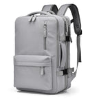 Sac à dos voyage avion extensible — Gris