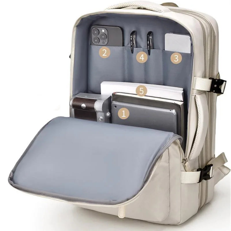 Sac à dos voyage avion extensible