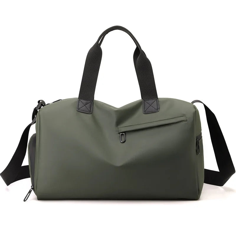 Sac de voyage week-end déperlant — Vert foncé